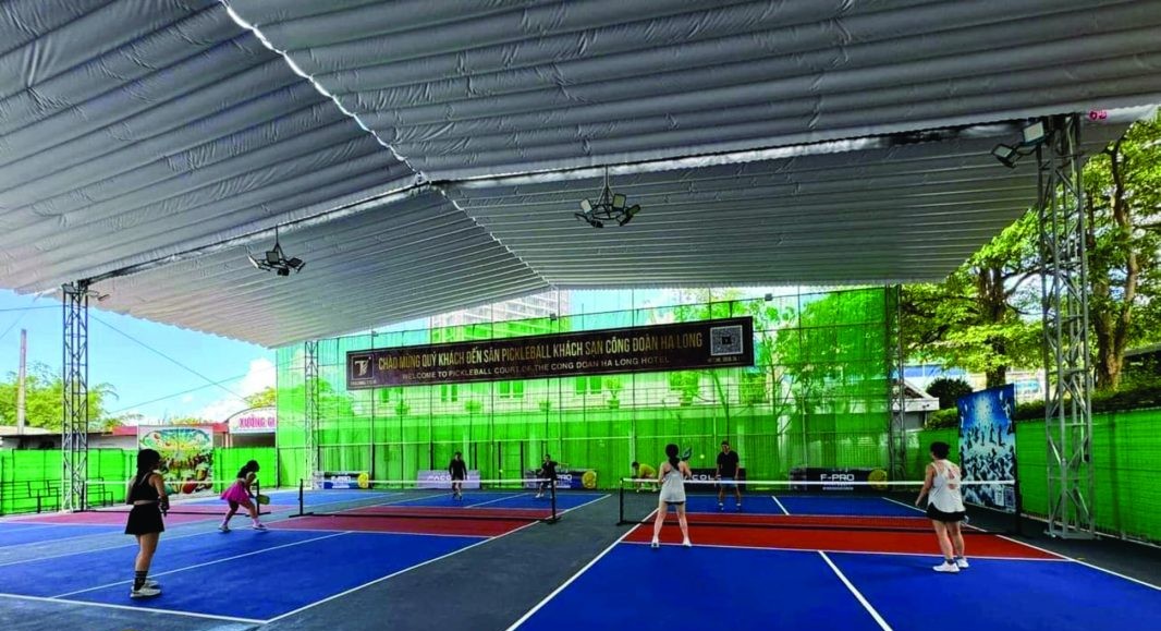 Mái che sân Pickleball