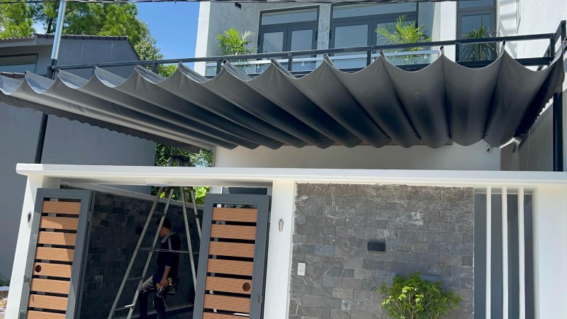 Mái xếp biệt thự