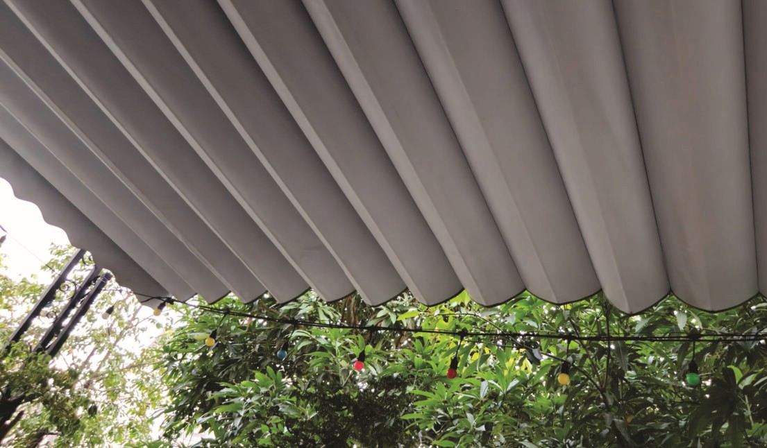 Mái xếp lượn sóng