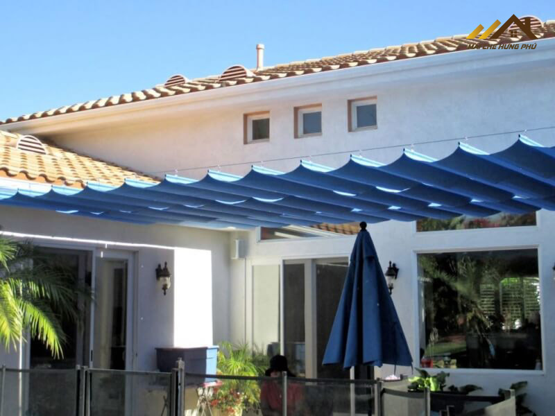 Mái xếp lượn sóng