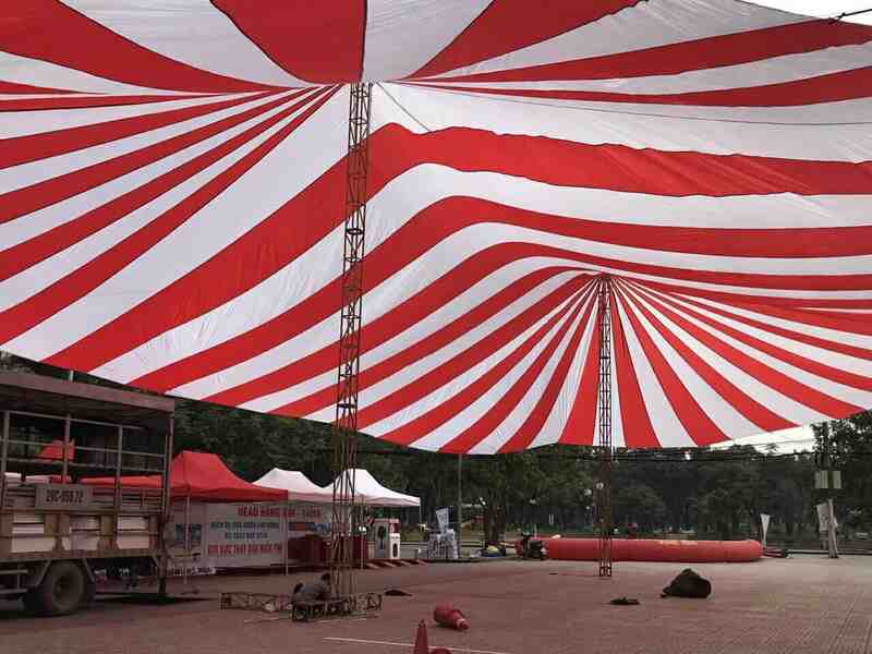 Dù che cánh dơi 2 đỉnh 10m, 15m