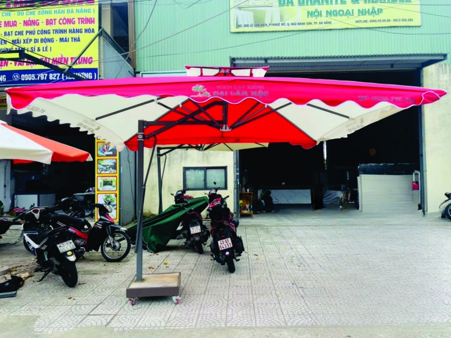 Dù lệch tâm vuông