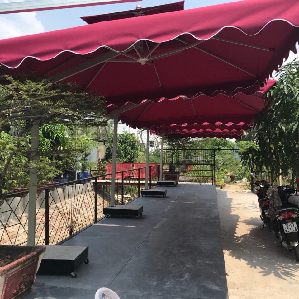 Ô dù che nắng mưa ngoài trời giá rẻ