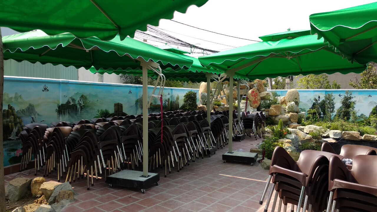 Ô dù che nắng ngoài trời giá rẻ