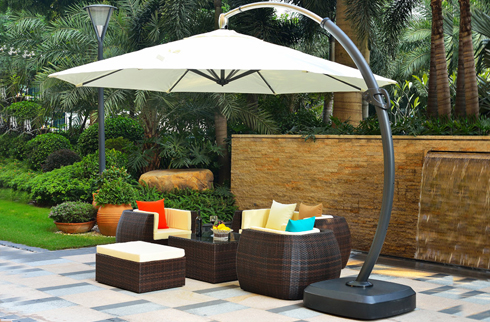 Dù che quán cafe đẹp